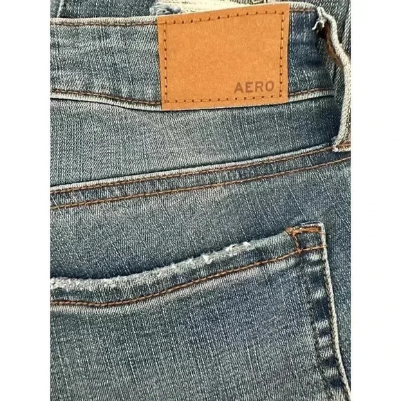 NWT Aeropostale Ripped Flex Effects High-Rise Jegging Size 6 - Picture 9 of 9